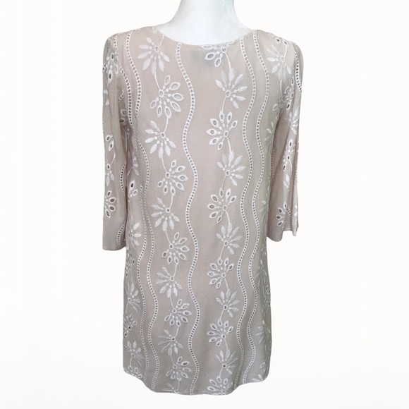 Lulus Floral Embroidered Women’s Blouson-Top - S - Picture 13 of 16